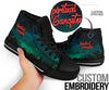 Spiritual Gangster High Top Embroidery