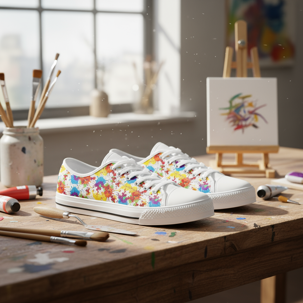 Autism Awareness Low-Top Sneakers - TrendifyCo