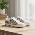 Woman of Faith Low-Top Canvas Shoes - TrendifyCo
