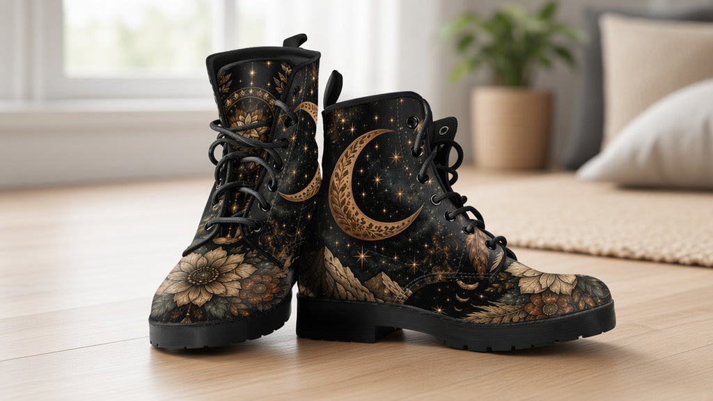 Bohemian Custom Vegan Leather Boots