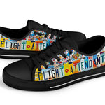 Flight Attendant - Custom Low Top Shoes