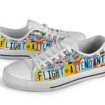 Flight Attendant - Custom Low Top Shoes