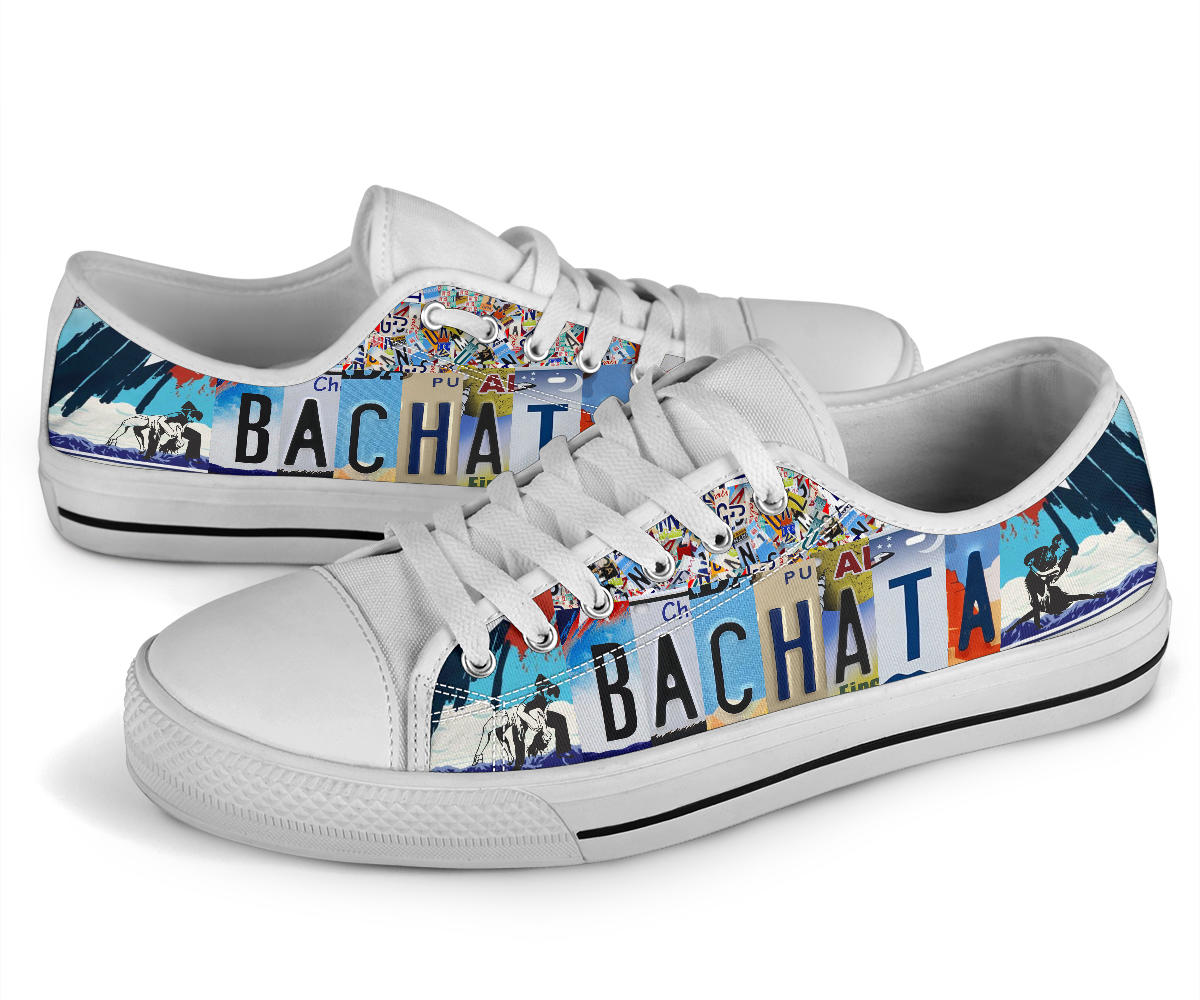 Bachata License Plate Shoes