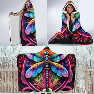Dragonfly Hooded Blanket