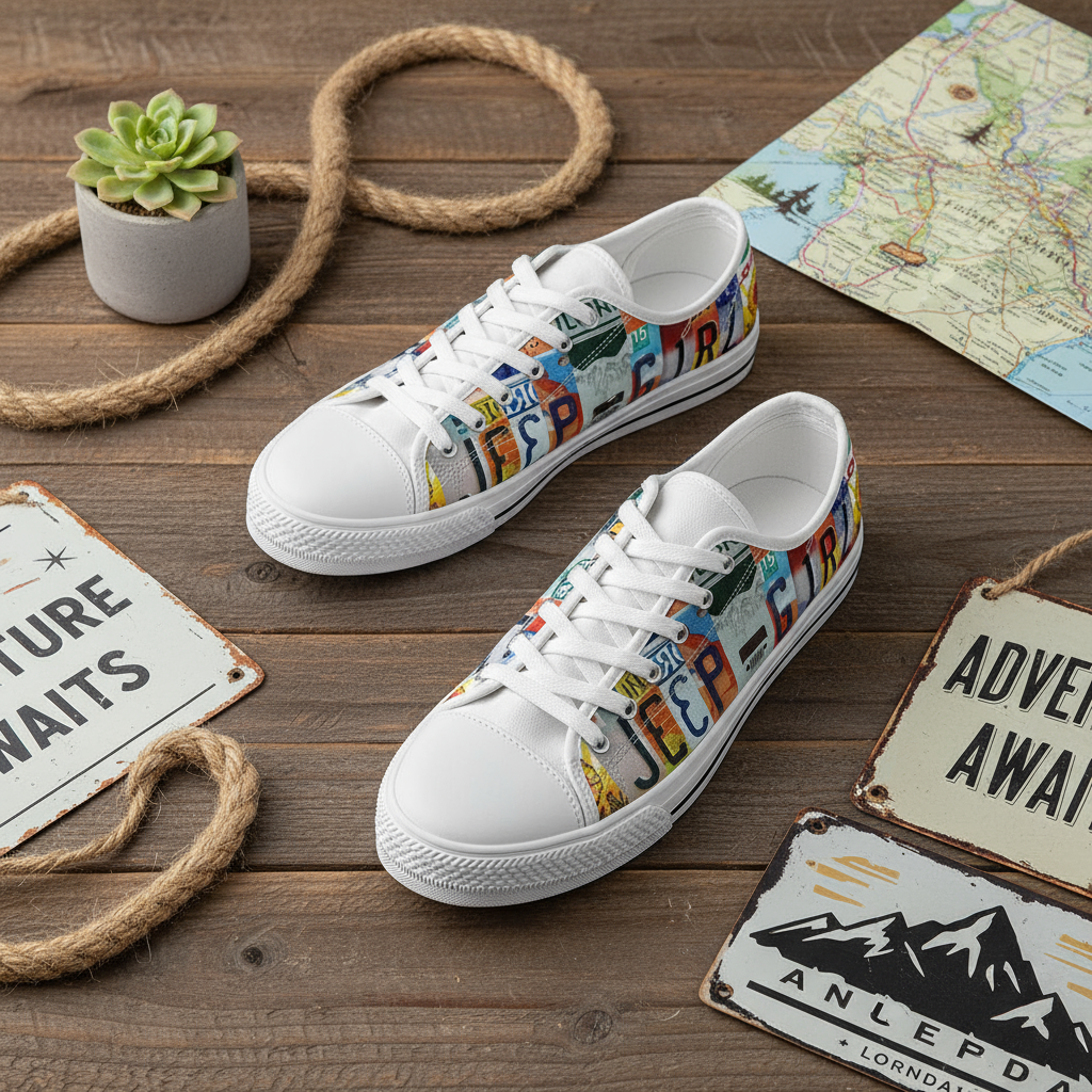 Jeep Girl Women's Low-Top Canvas Shoes - TrendifyCo