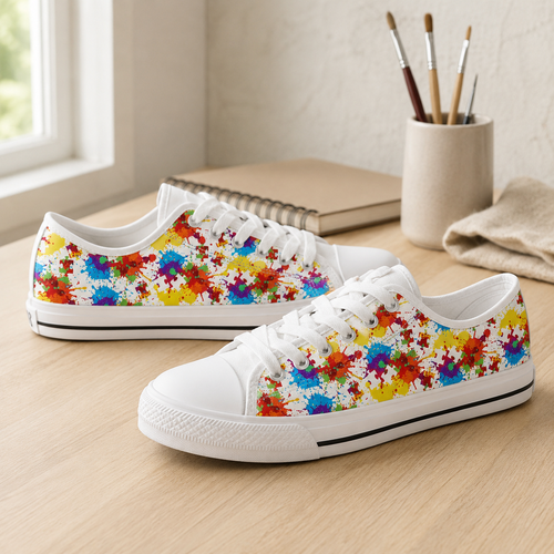 Autism Awareness Low-Top Sneakers - TrendifyCo