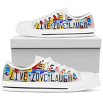 Live Love Laugh Low top - TrendifyCo