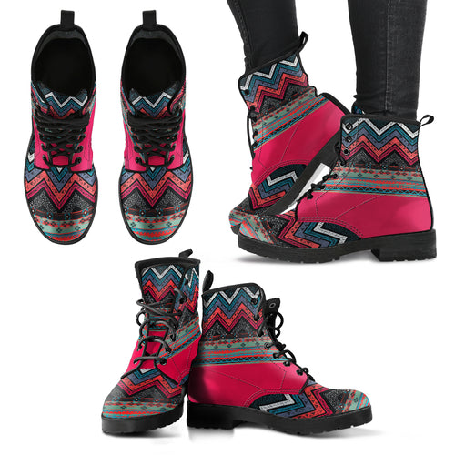 Boho Pattern 2 Handcrafted Boots - TrendifyCo