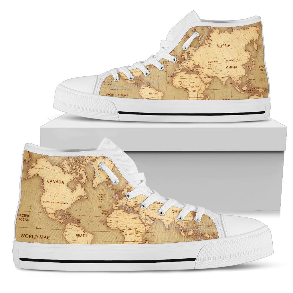 World Map High Top