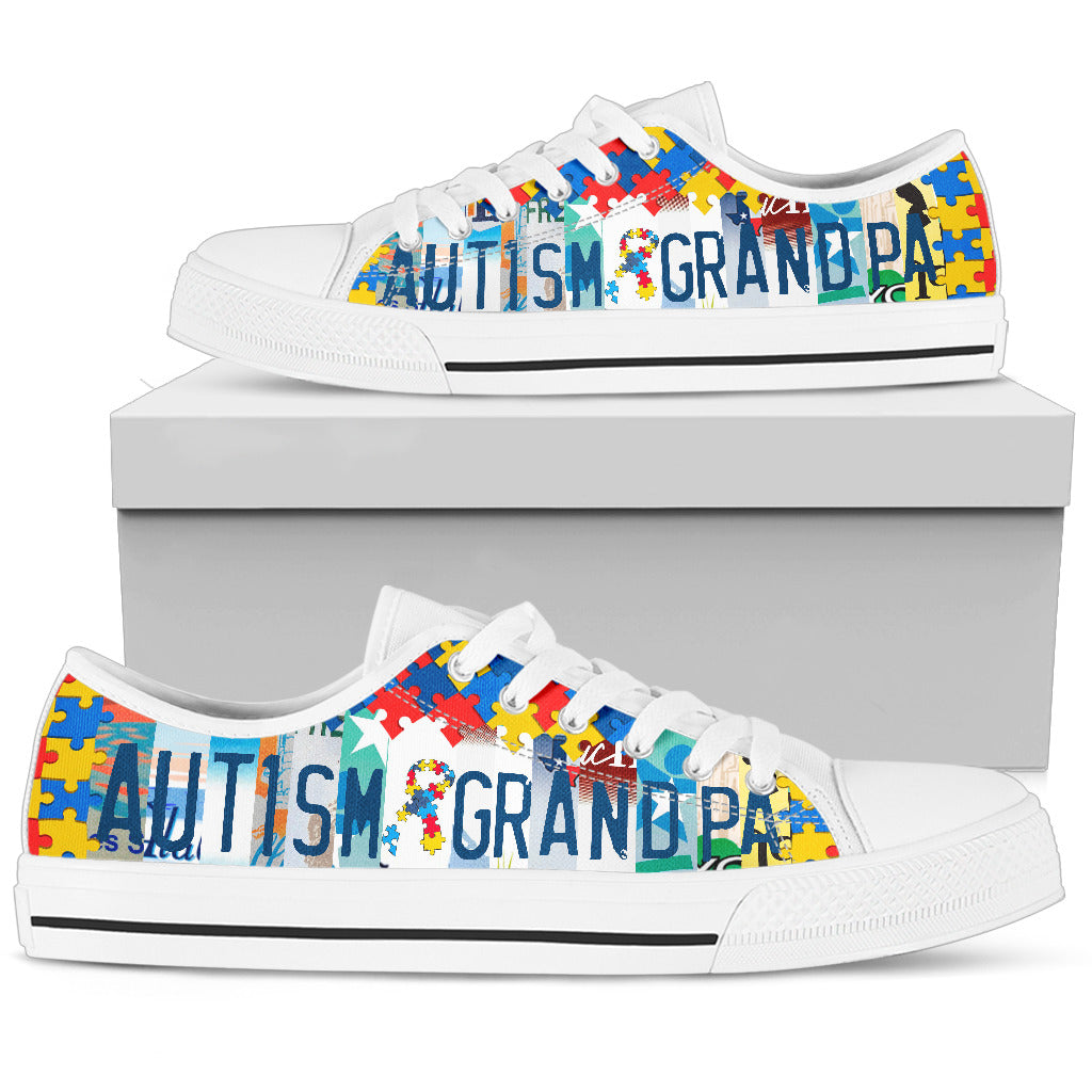 Autism Grandpa Low Top - TrendifyCo