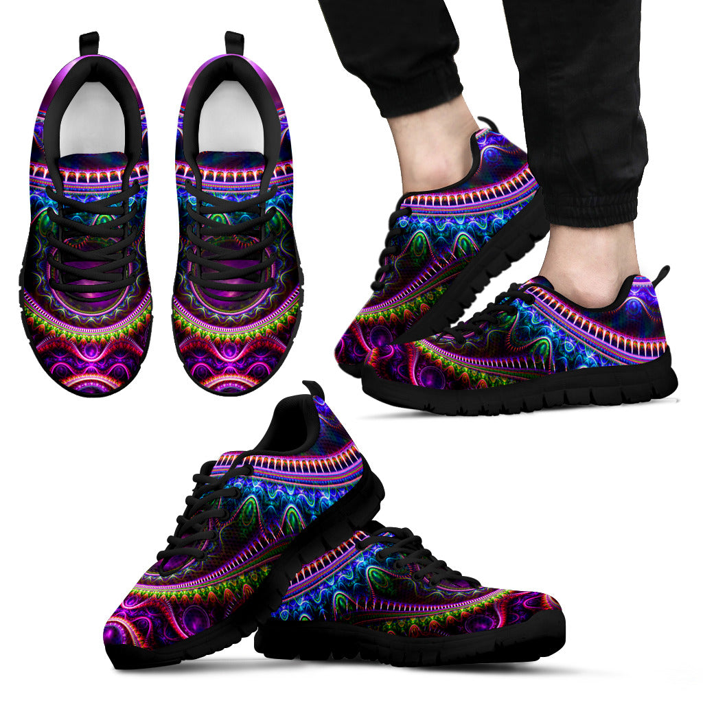 Psychedelic Art Running Shoes - TrendifyCo