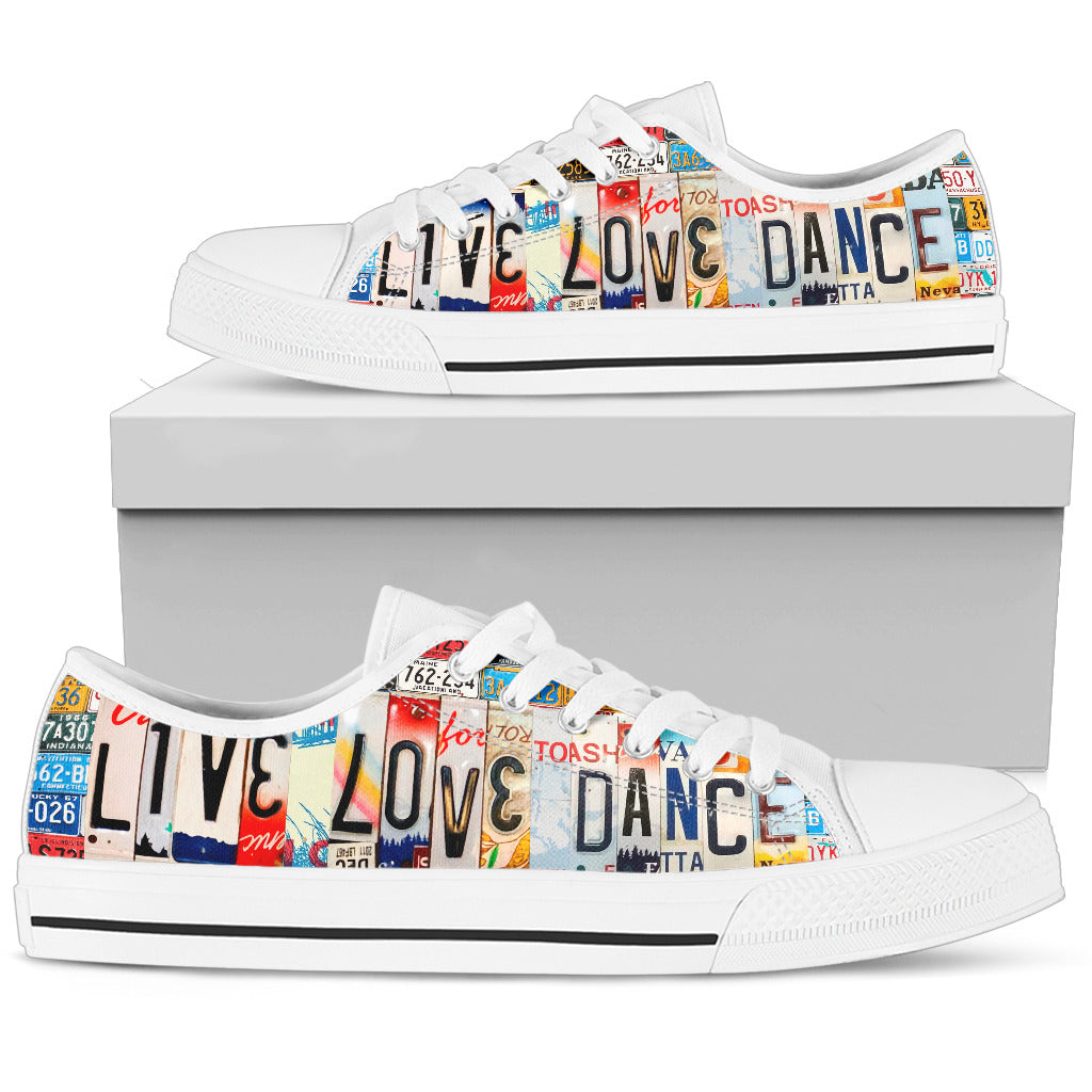 Live Love Dance Low Top Shoes - TrendifyCo