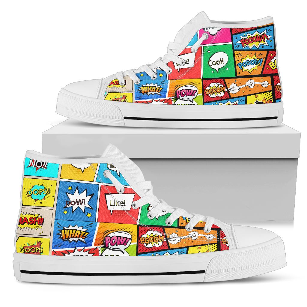 Comic Sounds High Top - TrendifyCo