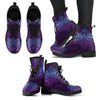 Purple Mandala Dragonfly Handcrafted Boots - TrendifyCo
