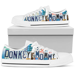 Donkey Mommy Low Top Shoes - TrendifyCo