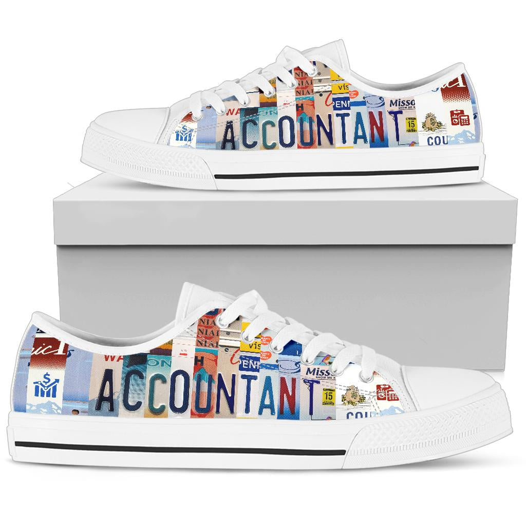 Accountant Low Top Shoes - TrendifyCo