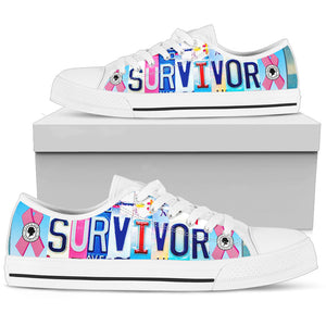 Pink Survivor Low Top Shoes - TrendifyCo