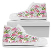 Watercolor Floral Women's High Top Shoes - TrendifyCo