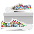 Autism Awareness Low Top Shoes
