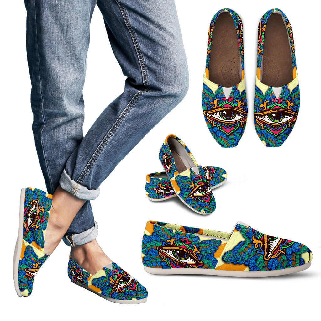 Abstract Eye Casual Shoes - TrendifyCo