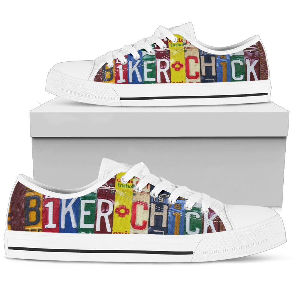 Biker chick low top - TrendifyCo