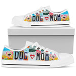 Dog Mom License Plate Shoes