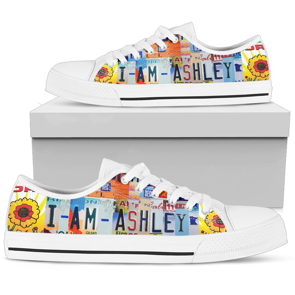 I Am Ashley Custom Low Top