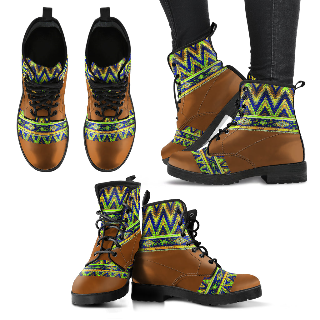 Handcrafted Bohemian Pattern 2 Boots - TrendifyCo