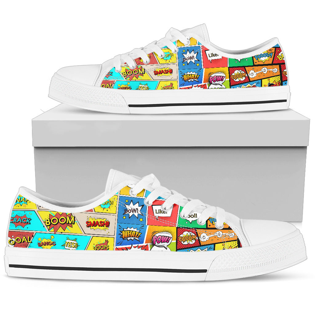 Comic Sounds Low Top - TrendifyCo