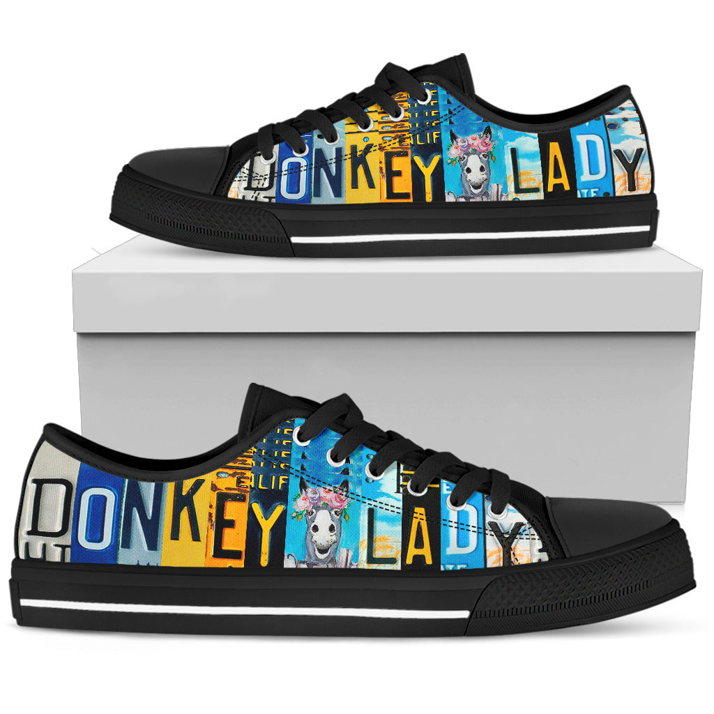 Donkey Lady Low Top Shoes - TrendifyCo