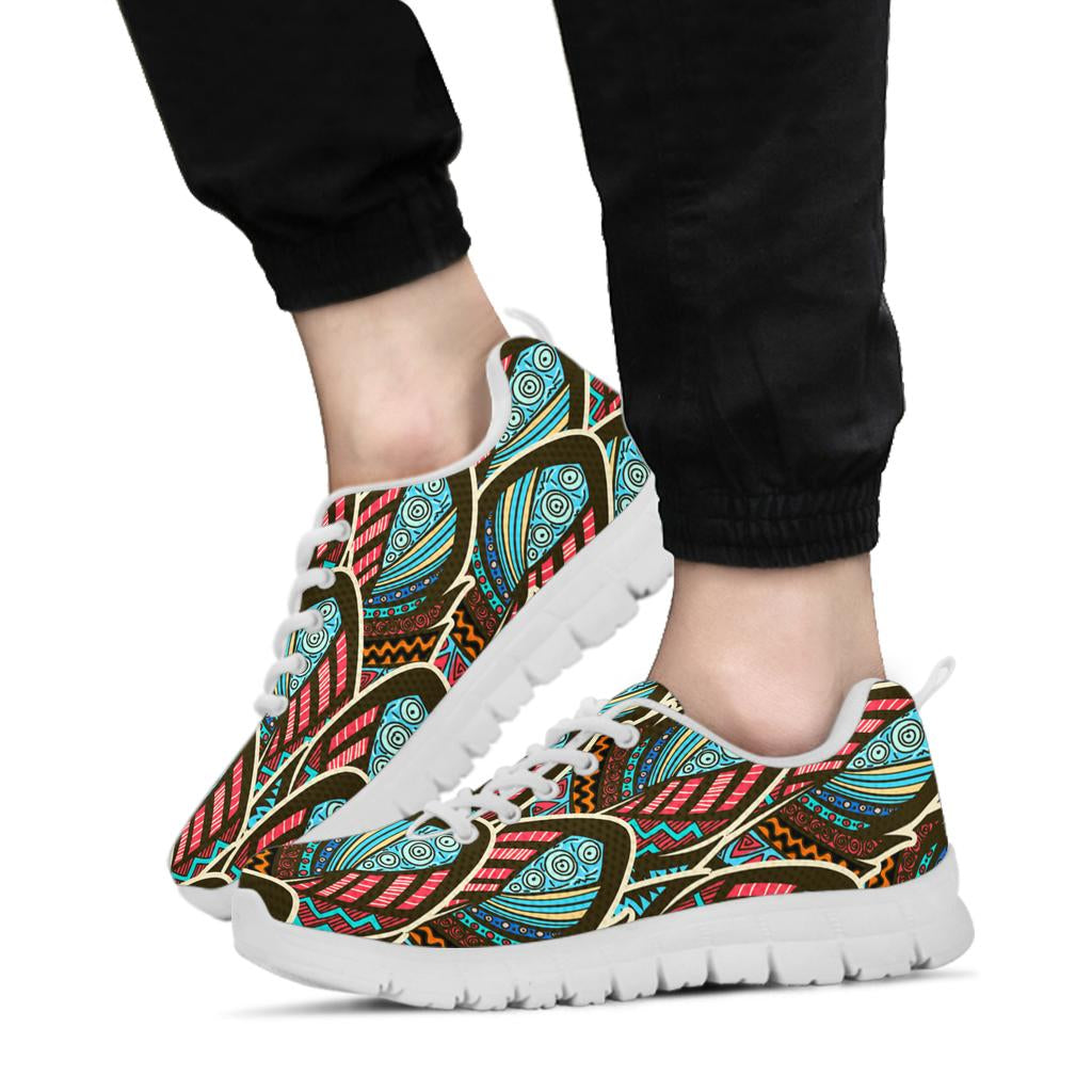Boho Feathers Running Shoes - TrendifyCo