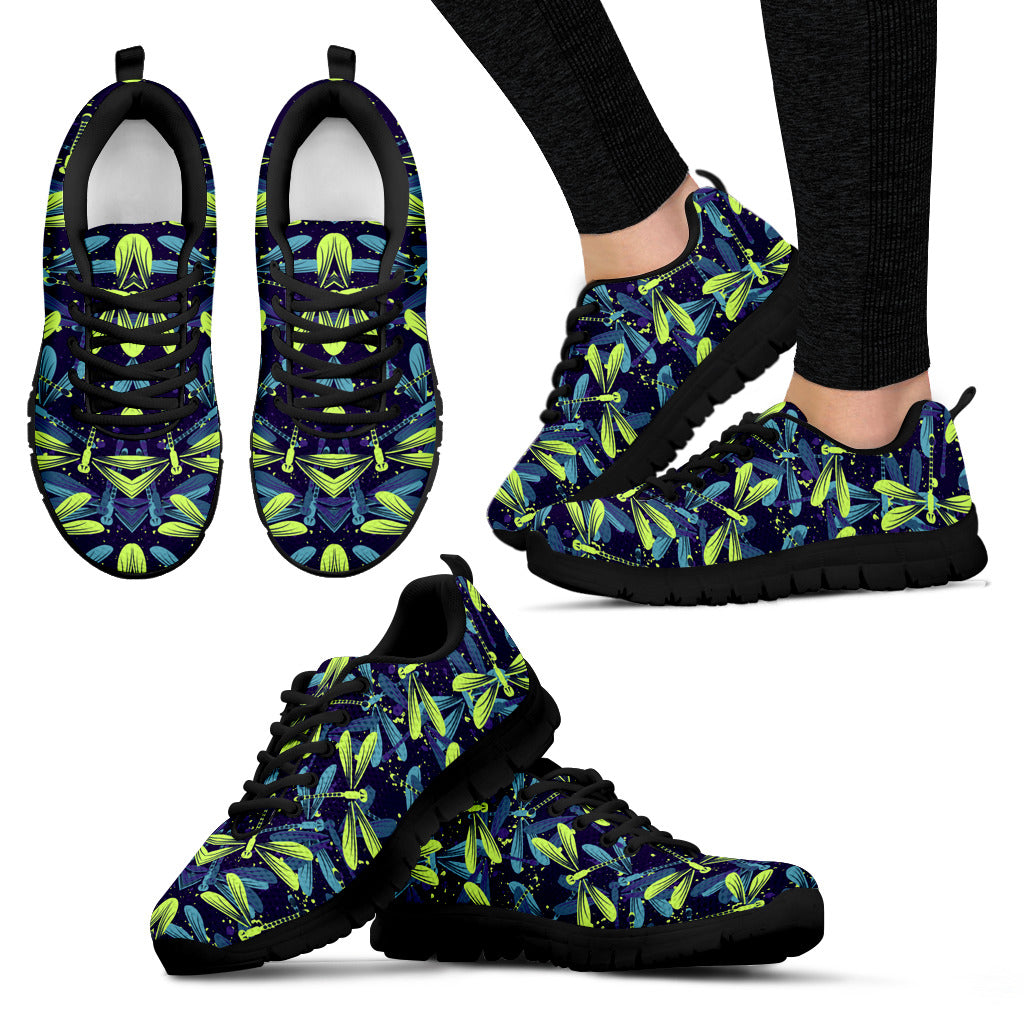 Dragonfly Pattern Sneakers - TrendifyCo