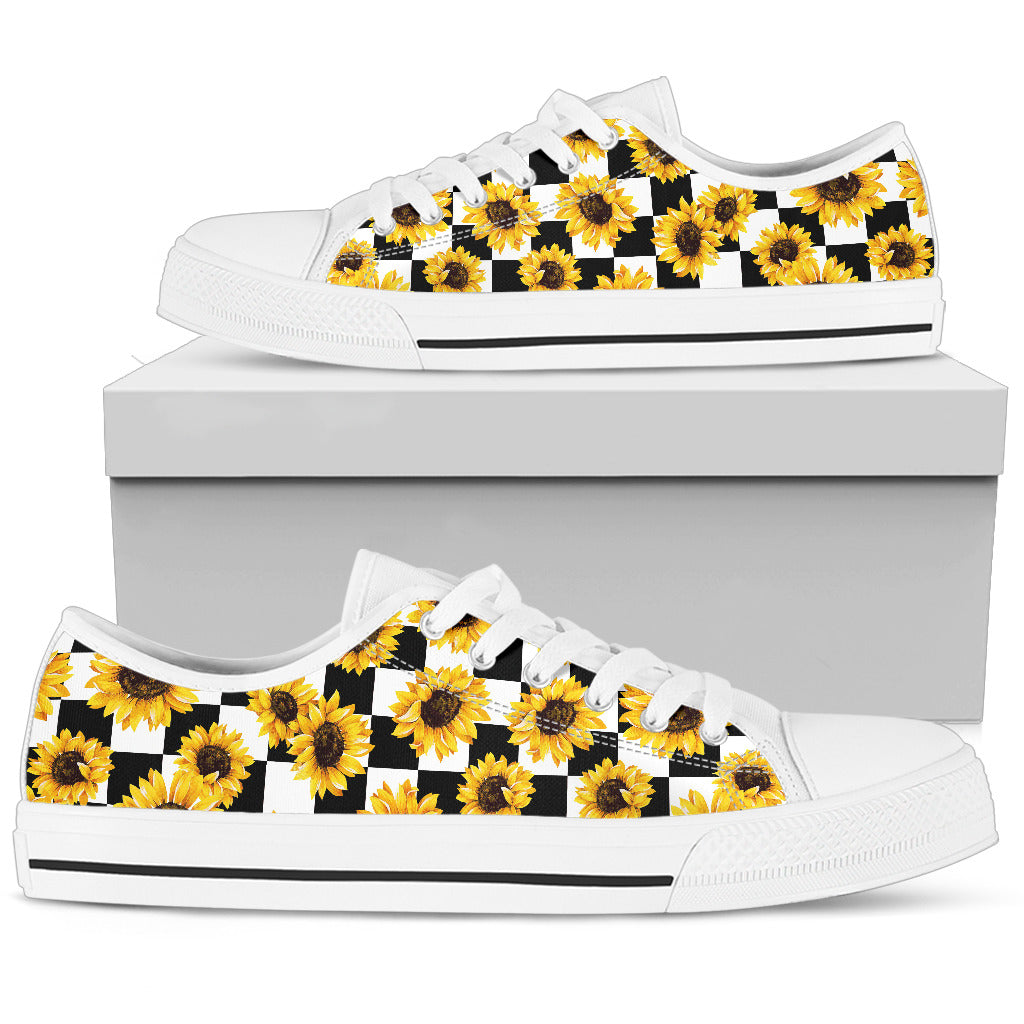 Trending Sunflower Women's Low Top Shoes - TrendifyCo