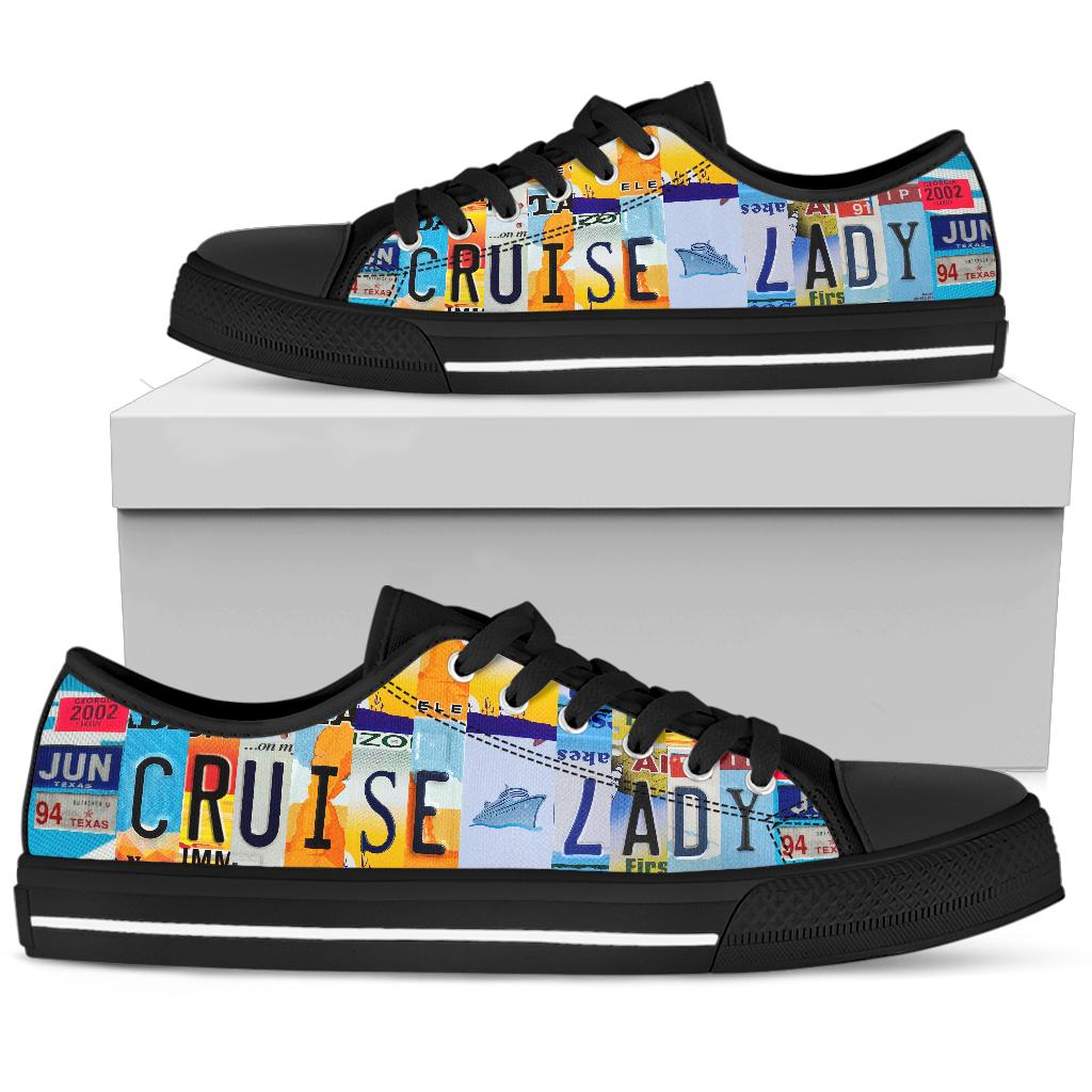 Cruise Lady License Plate Shoes
