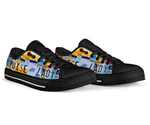 Cruise Lady License Plate Shoes