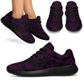 Purple Flower of Life Sneakers - TrendifyCo