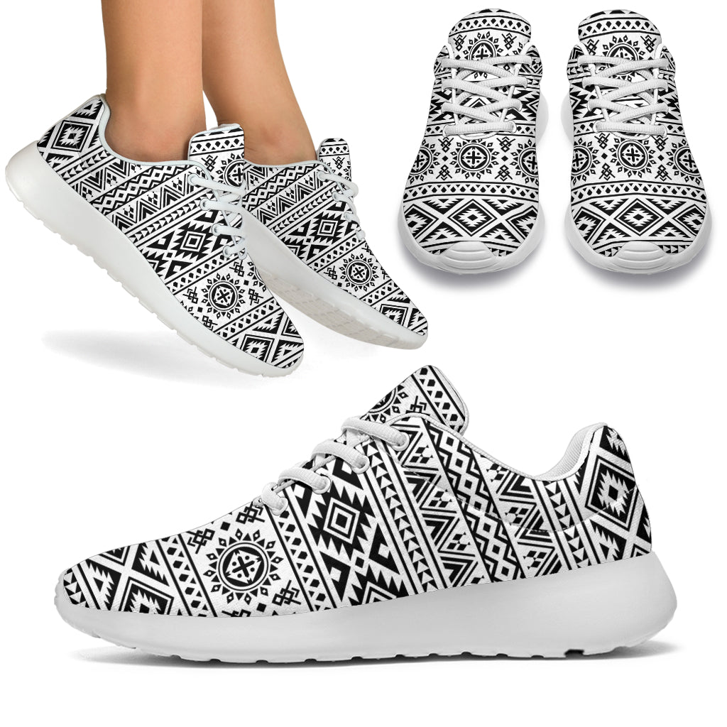 Aztec Patterns Sport Sneakers