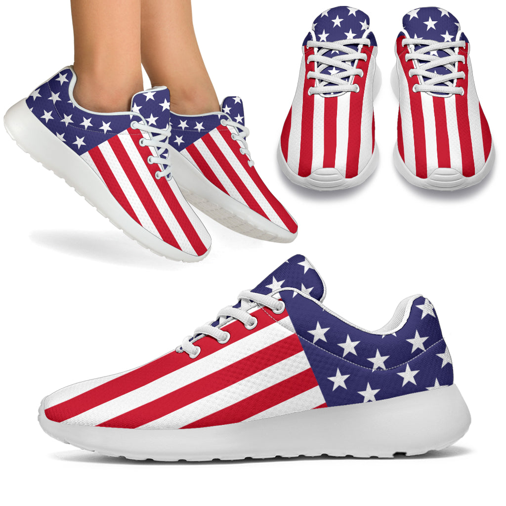Usa Flag Sneakers - TrendifyCo