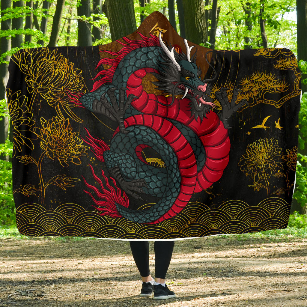 Dragon Hooded Blanket - TrendifyCo
