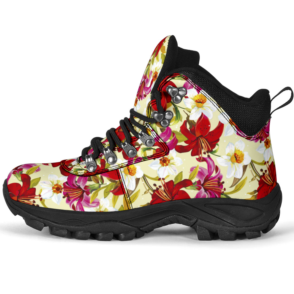 Floral Alpine Boots