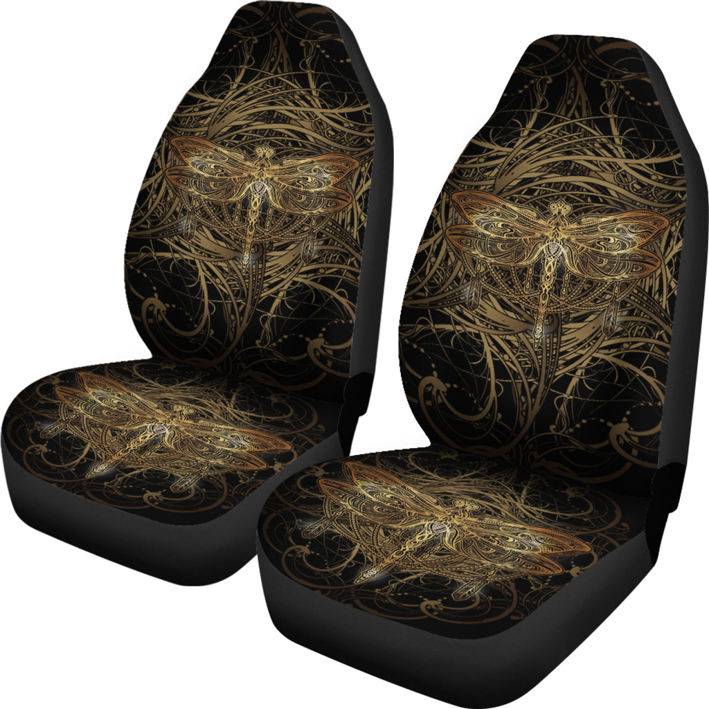 Dragonfly Mandala Car Seat Covers - TrendifyCo