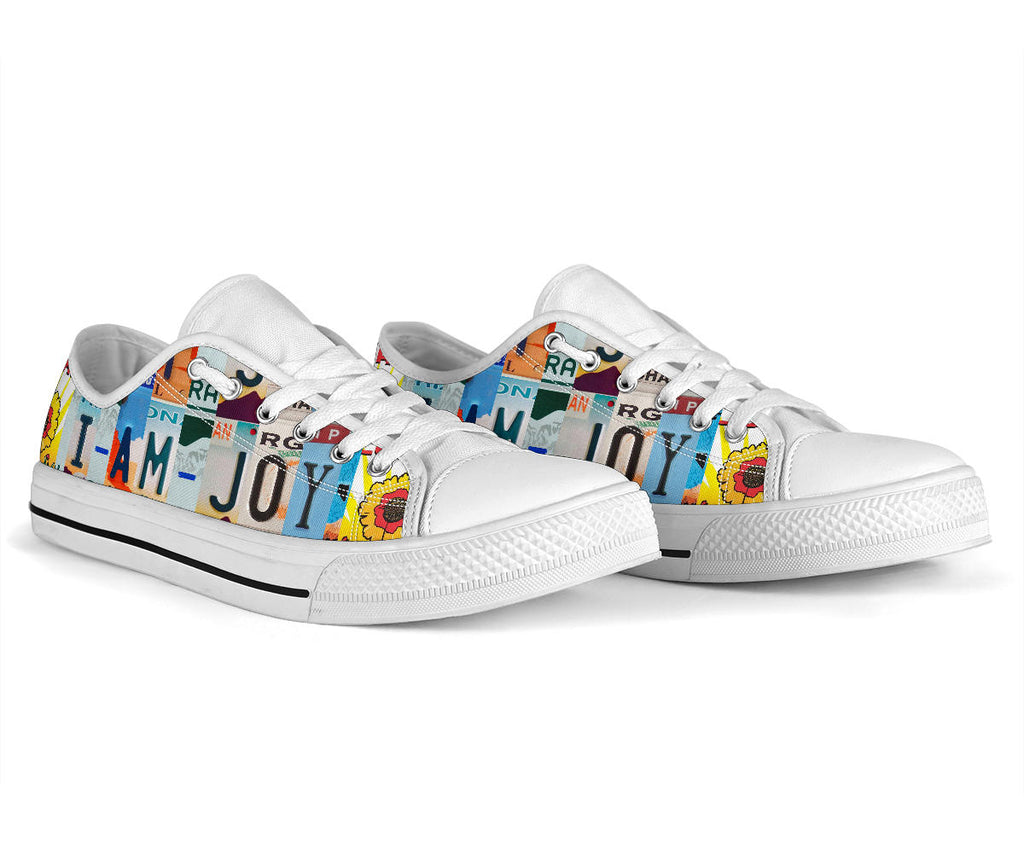 I Am Joy Custom Low Top