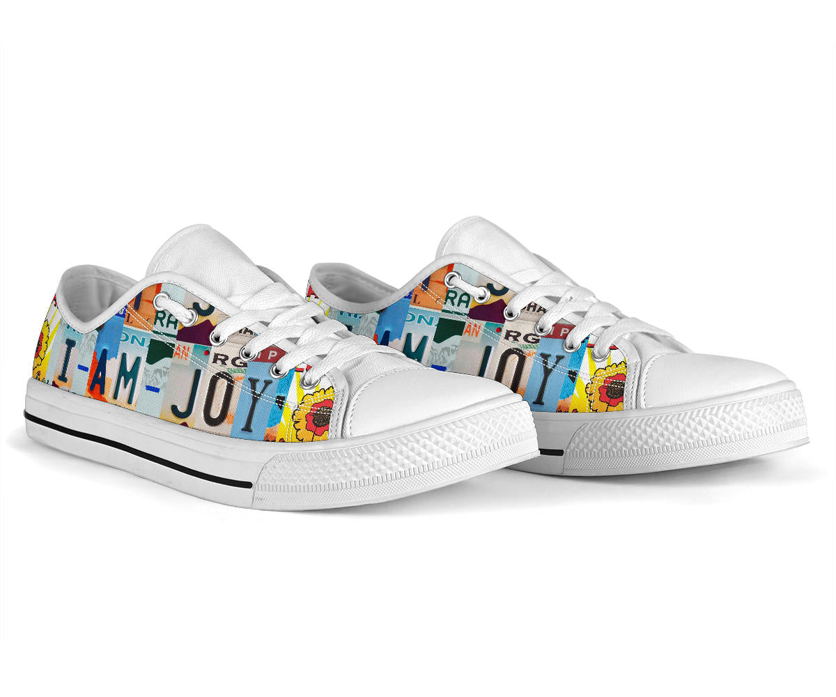 I Am Joy Custom Low Top