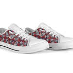 Skulls And Roses - Low Tops