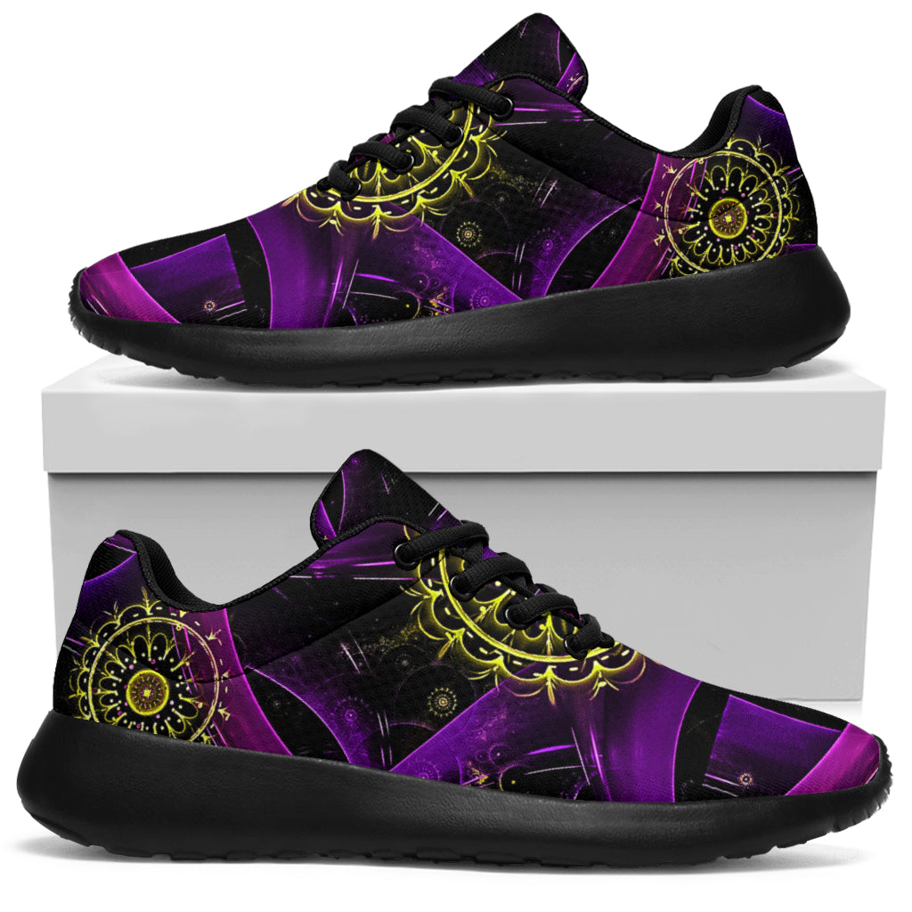 Awesome Purple Lines Sport Sneakers - TrendifyCo