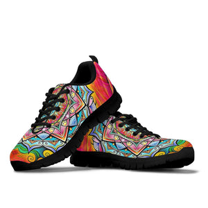 Colorful Mandala Handmade Sneakers