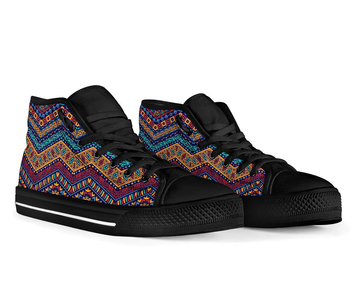 Ethnic Pattern High Top - TrendifyCo