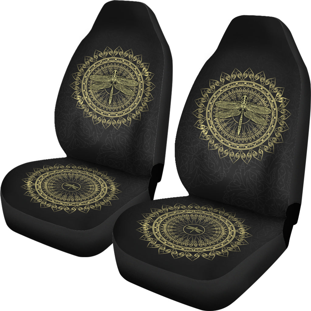 Dragonfly Mandala - Car Seat Covers