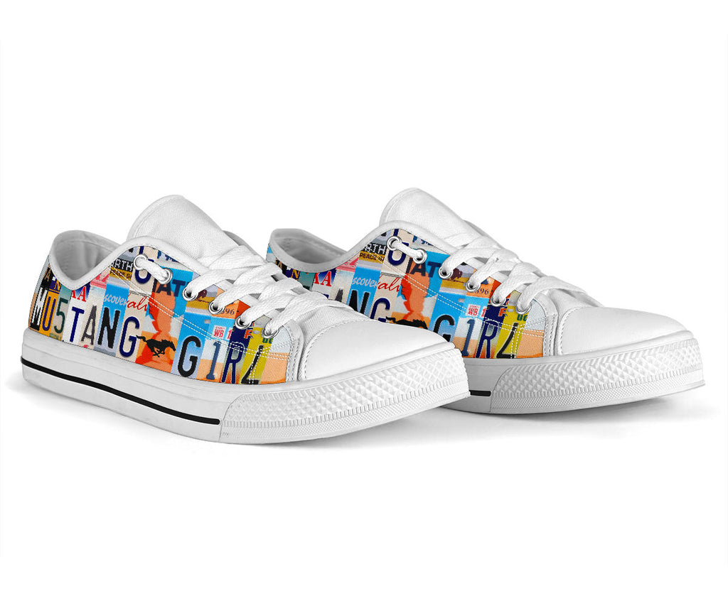 Mustang Girl Low Top Shoes - TrendifyCo