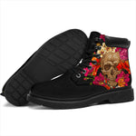 Skull and Roses - All Season Boots